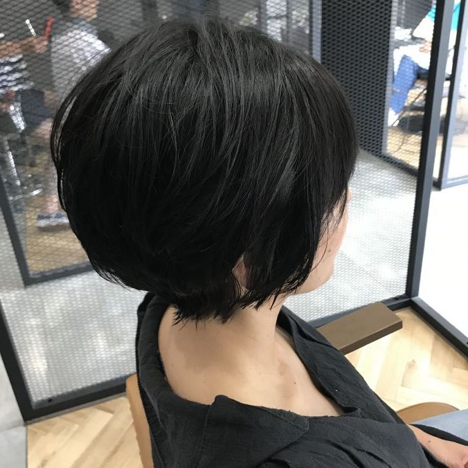 ヘアスタイル くせ毛を活かしたショートスタイル Tajisas Hair ヘアスタイル くせ毛を活かしたショートスタイル Tajisas Hair