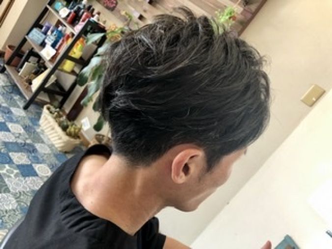 ヘアスタイル 大人サイドバック リーゼント Hair Art Aill 沖縄県 沖縄市 うるま市のヘアサロン 美容室の検索 予約はナチュラルビューティ