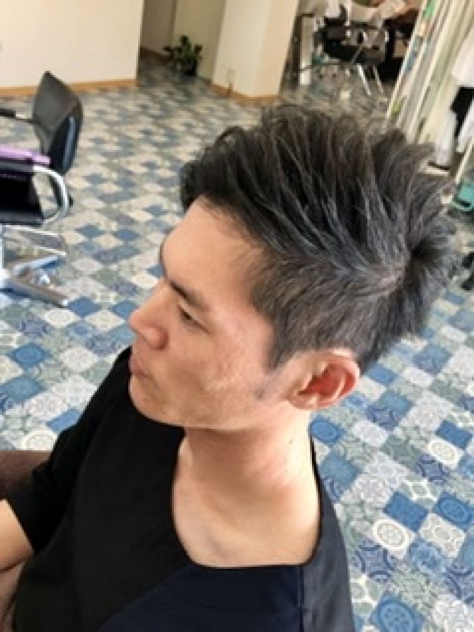 ヘアスタイル 大人サイドバック リーゼント Hair Art Aill 沖縄県 沖縄市 うるま市のヘアサロン 美容室の検索 予約はナチュラルビューティ